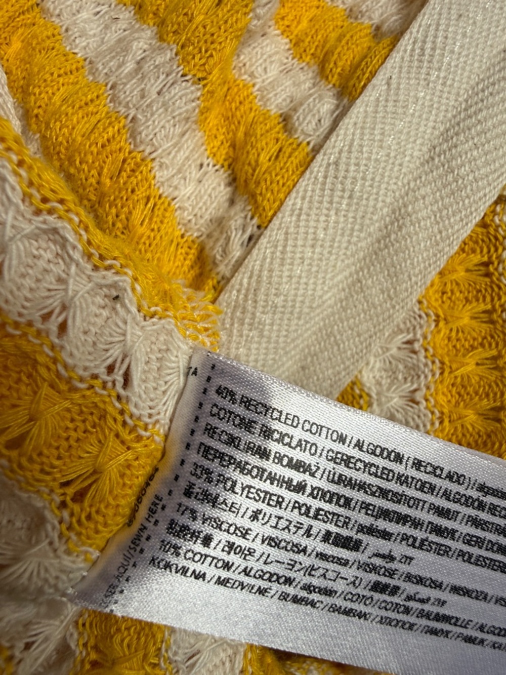 MANGO striped knit jersey dress - Picture 6 of 6